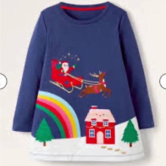 Mini Boden | Dresses | Mini Boden Santa Claus Reindeer Rainbow Fir Tree Snow Holiday Dress Size 78 Yo | Poshmark Mini Boden | Dresses | Mini Boden Santa Claus Reindeer Rainbow Fir Tree Snow Holiday Dress Size 78 Yo | Poshmark